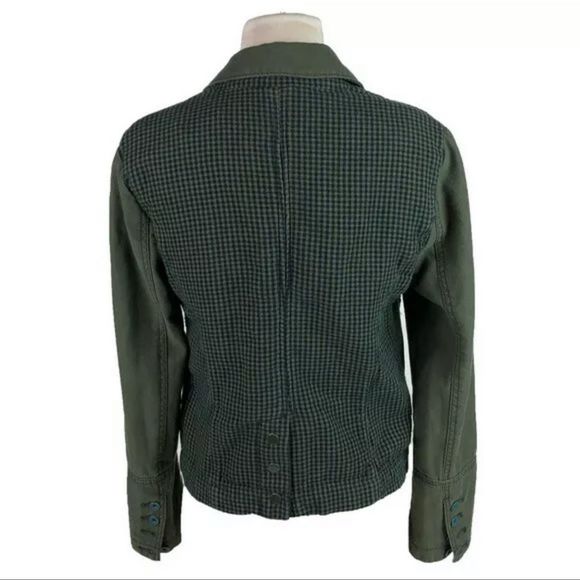 Anthropologie Hei Hei Olive Green Adelaide Jacket Size 8 and Size 2 - Picture 7 of 14